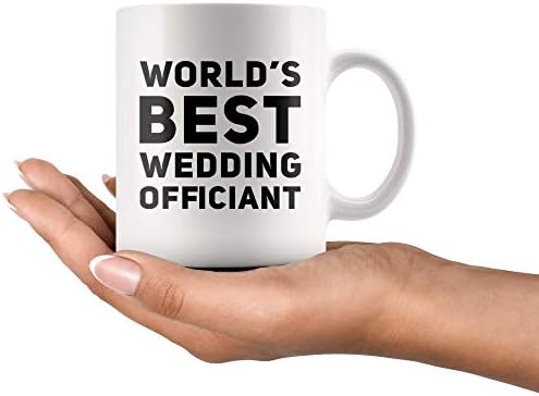 Панвола Светови Најдобар Свадбен Службеник Од Невестата Младоженецот Годишнината Сувенир Свештеник Министер За Пиење Керамички Кафе