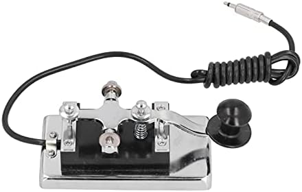 Morse Code CW Telegraph Не'рѓосувачки челик Морс код помага во електронска компонента за DIY физички експеримент за електрична енергија HY -