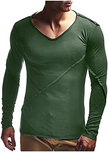 Xiloccer графички маички за мажи подароци екипаж џемпер мажи долги маички за мажите без маички без аспиратор тенок геометриска кошула