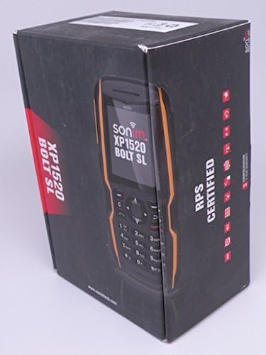 Sonim XP1520 BOLT SL Ultra Rugged IP-68 Воен SPEC-810G Сертифициран мобилен телефон-носач заклучен на AT&T