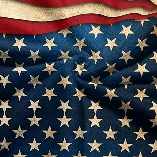 Вунко Американско Знаме Кујна Крпа За Садови Мека Високо Абсорбента 4 јули Патриотска Крпа За Раце Дома Декоративна Повеќенаменска За
