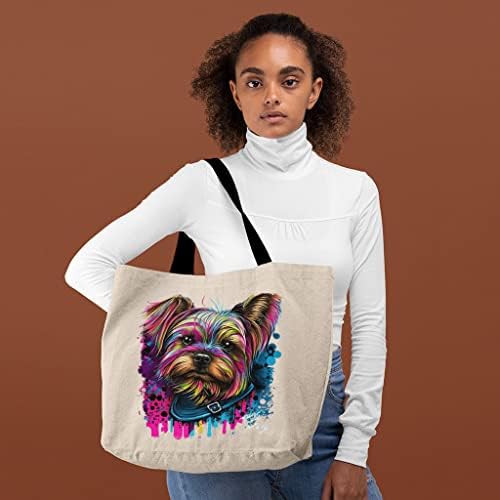 Торба за тота за кучиња - кул торба за купување - печатена торба за тота