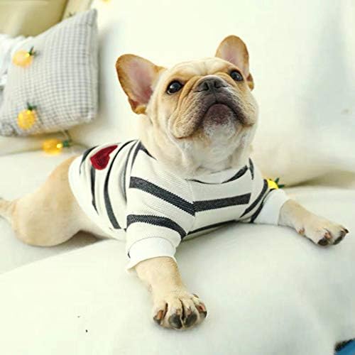 Голем џемпер за кучиња џемпер мода миленичиња ленти кошула печатени летни маици кул кученца кошули Loveубов печати мачка кучиња