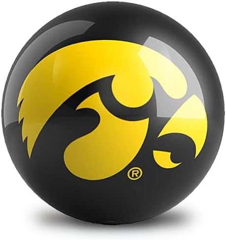 НЦАА Ајова Хокиис топката за куглање непречена USBC одобрена достапна во повеќе тегови