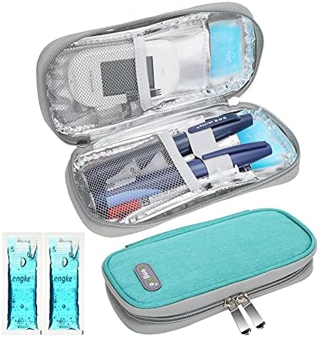 Случај за патувања во инсулин во Youshares - Трамочка ладилна торба за инсулински пенкала и дијабетес снабдување за патување