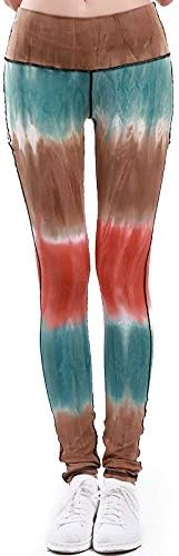 IOPQO жени пролетни и есенски панталони за јога Промена на спортски панталони во боја, кои трчаат хеланки памучни панталони