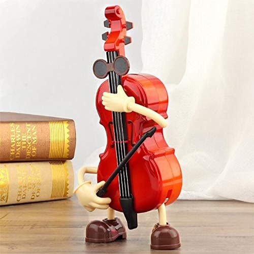 Гроздобер мини виолина музичка кутија таблета занаетчиски украс украс декор роденденски подарок