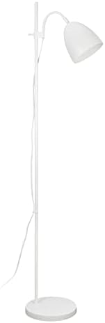 Aspen Creative 42002-03-1, Подна ламба, мат бела завршница, големина: 14-5/8 L x 9-7/8 W x 61-7/8 H, E26 Socket, сијалица не