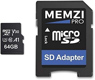 MEMZI PRO 64GB 100MB/s V30 Micro SDXC Мемориска Картичка За Motorola Една Серија - Макро, Зум, Акција, Визија, Мобилни Телефони За Напојување-Класа