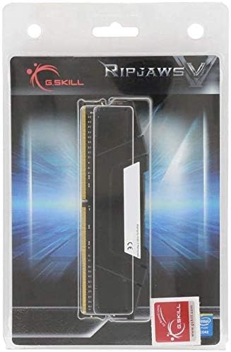 Г. Вештина RipJaws V Серија 32GB 288-Пински SDRAM DDR4 3200 CL16-18-18-38 1.35 V Еден Канал Десктоп Меморија Модел F4-3200C16S-32GVK