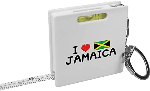 Азееда Ја Сакам Јамајка Клучна Лента Мерка/Алатка За Ниво На Дух