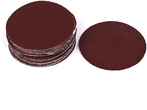 Аексит 3-инчни дијамузни тркала и дискови 150 абразивни пескава хартија диск што се собира тркала за размавта со шкурка 25 парчиња
