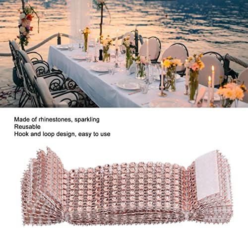 Прстени за салфетки Емошајога, Исклучителни Декоративни прстени од салфетка 50 парчиња сјајни мулти -намени убави за вечери на свеќи
