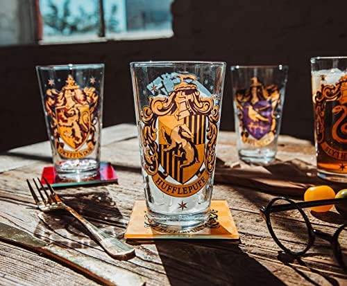 Сребрен Бивол Хари Потер Хогвортс Куќа Сртови Пинта Очила, Во собата на 4 | Традиционалните Пиво Кригла Тамблери За Алкохол, Пијалаци