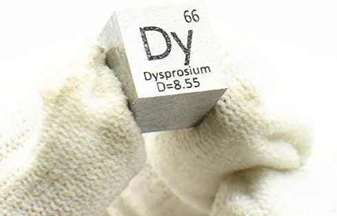 0,39 Dysprosium dy 99,9% елемент коцка чиста коцка од густина од 10мм за периодично собирање на елементи, и повеќе ловци на табела и повеќе
