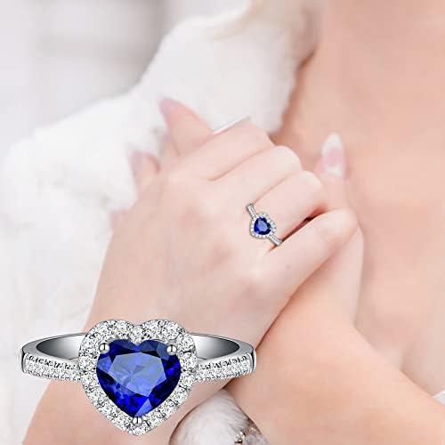 2023 година Нов ангажман круг Циркони жени свадбени прстени накит за накит за жени полни дијамантски дами прстени прстени за мажи