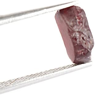 GemHub Мал сурово груб црвен спинел природен заздравувачки кристал 1,95 ct. LOOSESTONE
