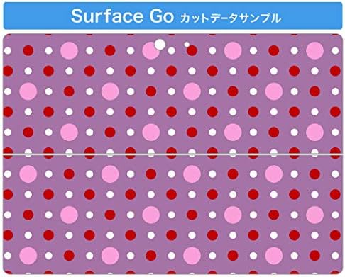 Декларална покривка на IgSticker за Microsoft Surface Go/Go 2 Ultra тенки заштитни налепници за тело на налепници 000097 Polka