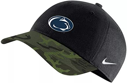 NIKE MENS'S NCAA CAMO Воена благодарност Legacy91 Прилагодлива капа за ленти