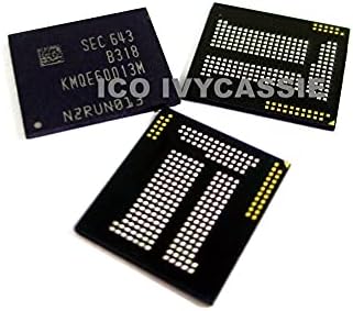 Anncus KMQE60013M -B318 EMMC LPDDR3 EMCP UFS BGA221 CHIP NAND FLASH MEMORY IC 16GB 16+2 Залепени иглички за топка -