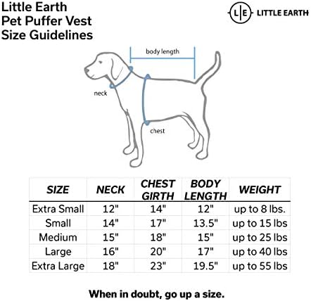 Littlearth NCAA Unisex-Adult Adult Soft Fleece Leded Puffer Puffer Vest