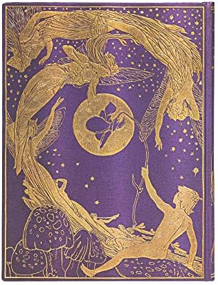 PaperBlanks Hardcover Journal Violet Fairy | Наредени | Ултра