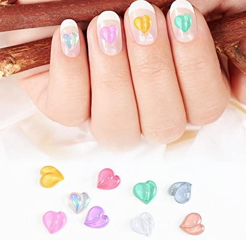 20 парчиња кристална нокти праска за нокти занаетчиски занаетчиски шарм каваии праски асортиман шарм 3Д нокти Арт праски 8мм | rhinestones & украси
