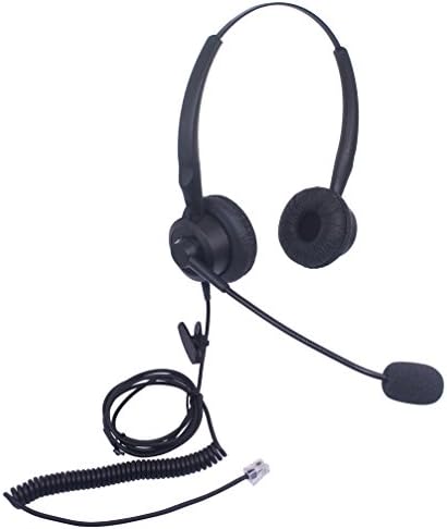 Слушалки за слушалки за бинаурален повик Audicom H201CSB со MIC за Cisco Unified телефонски IP телефони 7931G 7940 7941 7942 7945 7960 7961