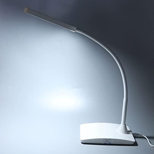 LED ламба за биро, 360 ° Bendable Soft Light 27PCS лесни чипови Заштита на очите Флексибилна табела за маникир за студентски дом за студентски