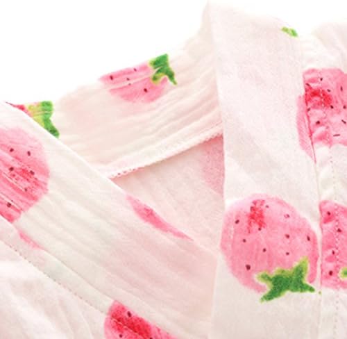 Pauboli Kimono Robe Новороден памук од предиво од облека бебе ромпер новороденче јапонски пижами…