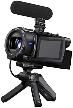 Sony FDRAX53/B 4K HD видео за снимање на видео-снимање и Sony NP-FV70A V-серии за полнење на батерии за дигитална камера, Black
