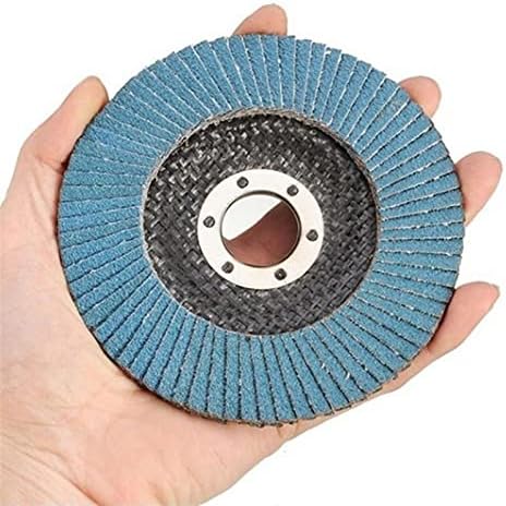 Xinbalove Disk Filing The Releging Disk 4,5 '' 115mm метални пескачки дискови Аголни мелници за мелници Блејди 40/60/80/120 ГРИТ Професионални