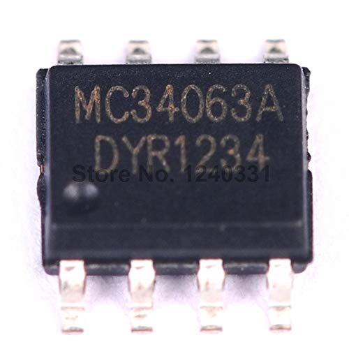 50pcs MC34063 MC34063A 34063 SOP-8 Регулатор за префрлување