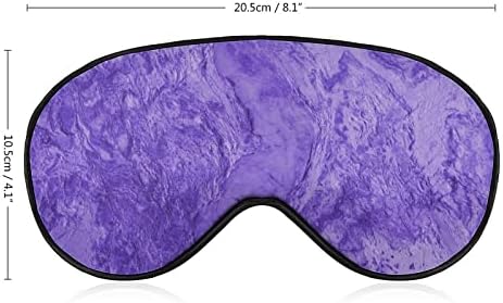 Purple Tie Dyesleep Masks Masks Eye Cover Brinkout со прилагодлива еластична лента ноќно слепило за жени мажи, јога патуваат дремки