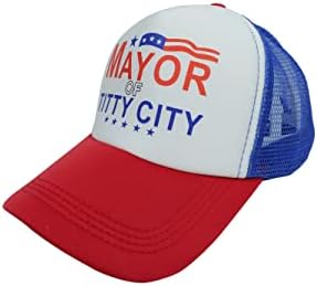 Градоначалник на FPKOMD Смешна камионџија капа за возрасни мрежи за бејзбол капа риболов за мажи и жени смешни подароци бејзбол капа