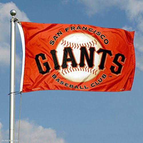 Сан Франциско Гиганти Портокалово Знаме И Знаме