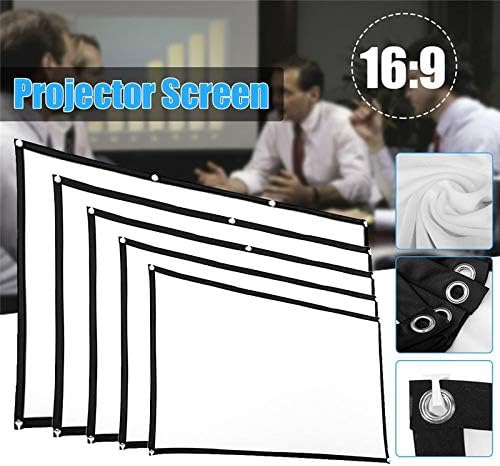 N/A Проектор Едноставна завеса 60-150 инчи Дома на отворено KTV Office Protable 3D преклопни проекции екрани