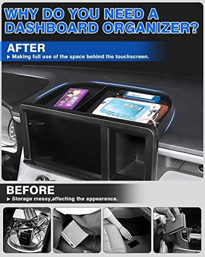 Autorder Custom Fit For Center Console Congister Organizer Ford Maverick 2022 2023 Додатоци за додатоци вметнете сад за складирање