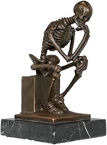 Teperkin Skeleton Thinker TPE-998 бронзени статуи скулптури дома