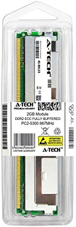 А-Технологија 2gb Замена За Qimonda 398707-051-DDR2 667MHz PC2-5300 ECC Целосно Бафериран FBDIMM 1.8 v - Еден Сервер Меморија