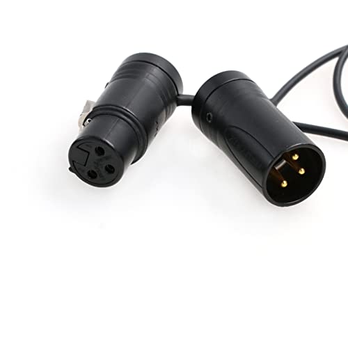 SZRMCC XLR CABLE XLR 3 PIN MALE TO3 PIN XLR Femaleенски аудио кабел со низок профил за звучни уреди 633 688 788T 302 552 ZAXCOM RECORDER