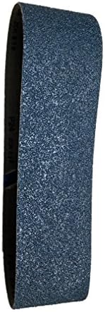 Sungold Abrasives 67869 Blue Circonia крпа 60 ремени за пескарење, 2 x 60 “