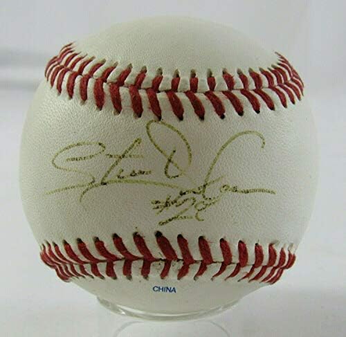 Стив Декер потпиша автоматски автограм бејзбол Б102 - автограмирани бејзбол