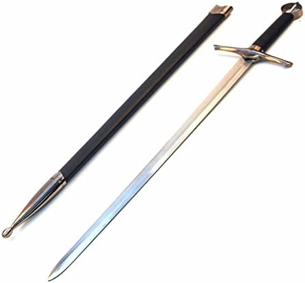 Аце воени вештини снабдување средновековен витез вооружен меч со шуга