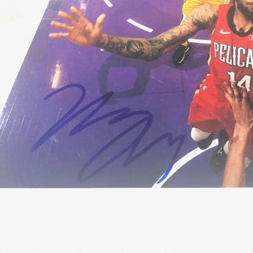 Брендон Инграм потпиша 11x14 Фото PSA/DNA New Orleans Pelicans Autographed - Автограмирани НБА фотографии