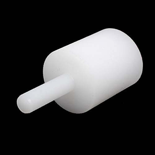 X-Dree 21mm најлон сферична глава adeејд мониста мелење на ротационата алатка бела (Perlas de Jade de Cabeza Esférica de Nylon de 21 mm, Pulido,