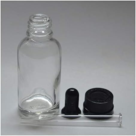 Дома резервни празни шишиња со миленичиња 30 мл чисто стаклено шише со стаклени измет 1 мл есенцијално масло парфем козметички