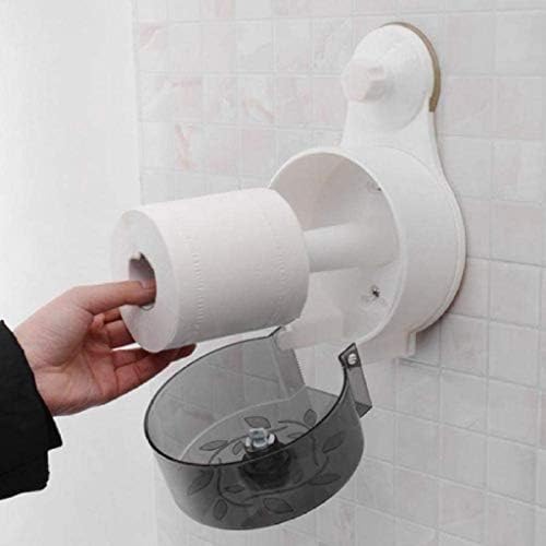 WSSBK Пластична Кутија За Тоалетна Хартија, Водоотпорна Кутија За Складирање Хартија За Тоалетна Хартија Диспензерот За Држач За Ткиво Вшмукувачка
