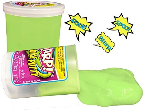 Забивањето на бучавата 1 - Fart Putty Slime Energizing Bundle - Тоа прави први звуци - супер мека розова и зелена лигите - 2 пакет со енергија
