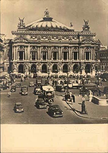 Л ' Опера Париз, Франција Оригинална Гроздобер Разгледница